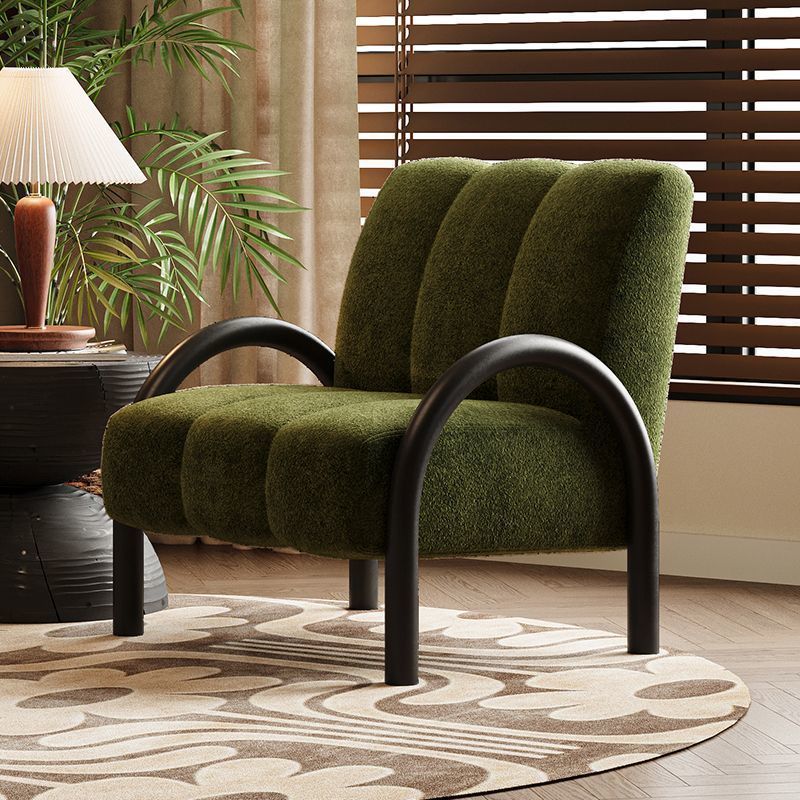 Home Office Cozy - Poltrona da Soggiorno in Tessuto Chenille,