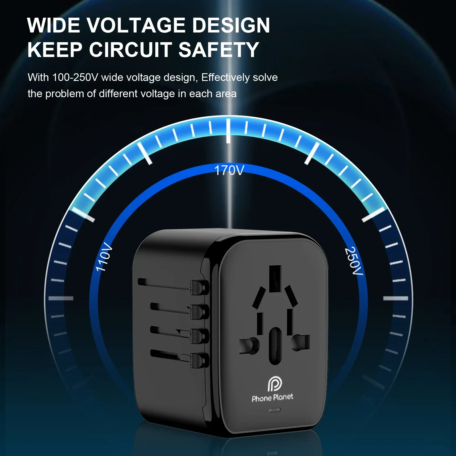 Home Office Vivo - Caricatore da Viaggio Intelligente da 45W