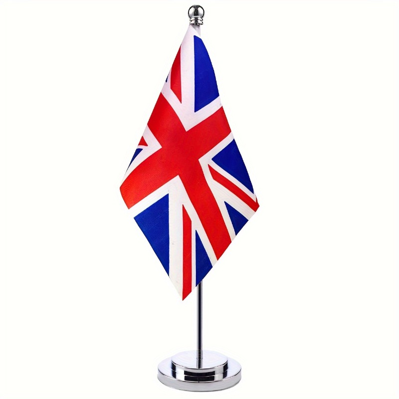 Home Office British - Bandiera da scrivania con bandiera da