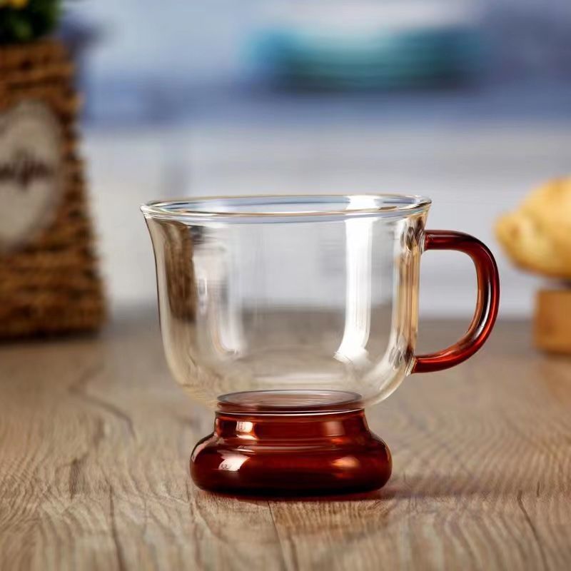 Home Office British - Tazza da caffè in vetro di