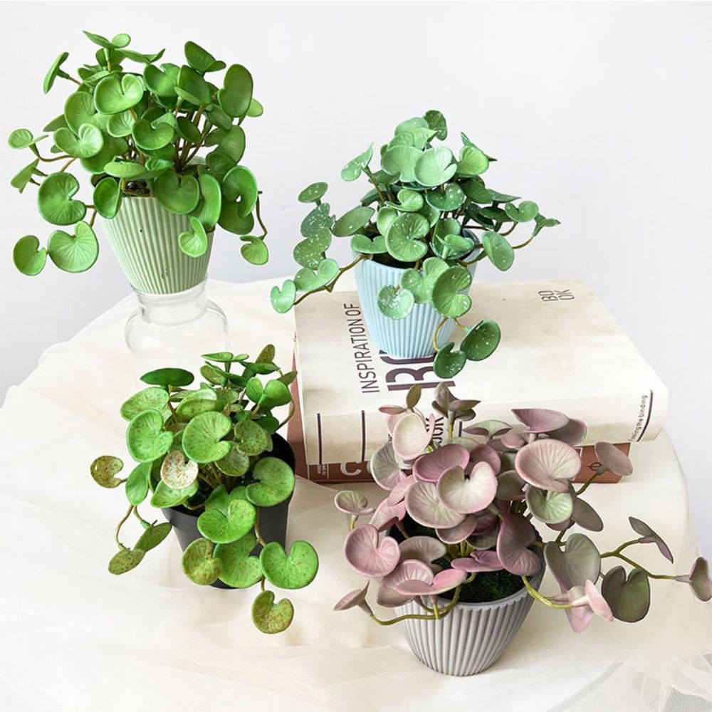 Home Office Layout - Colla morbida Pianta artificiale EVA Verde
