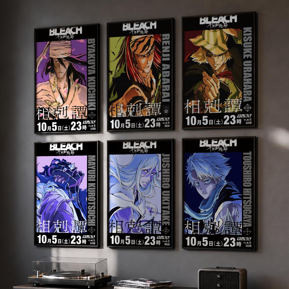 Home Office Bleaching - Poster Anime B-BLEACH HD, Adesivi da