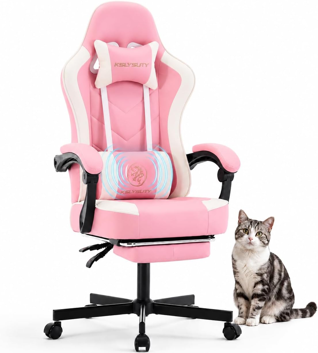 Ergonomic Office Chair - Sedia da Gaming Ergonomica con Schienale