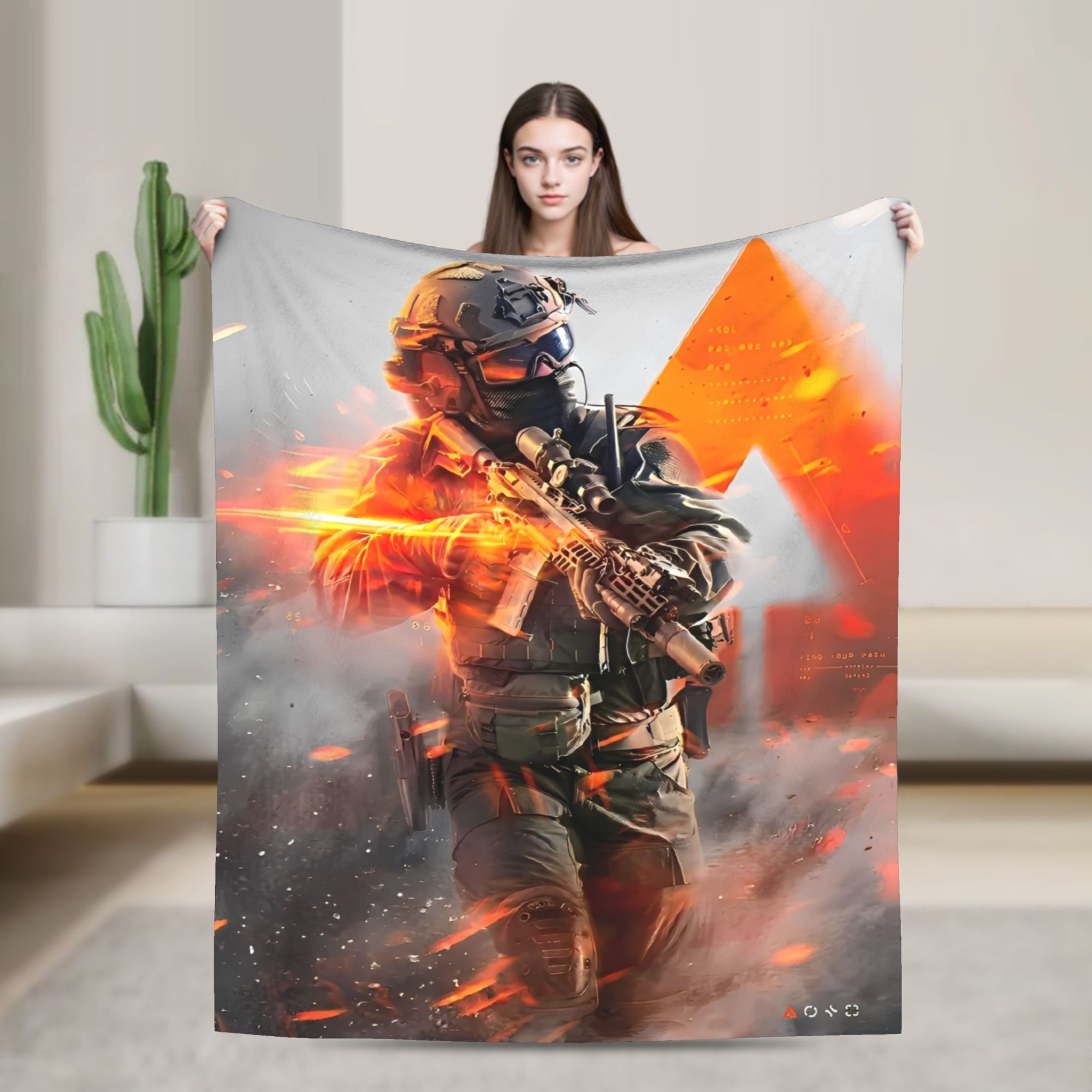 Home Office Design Ideas - Battlefield 6 Gioco Divertente Coperta da