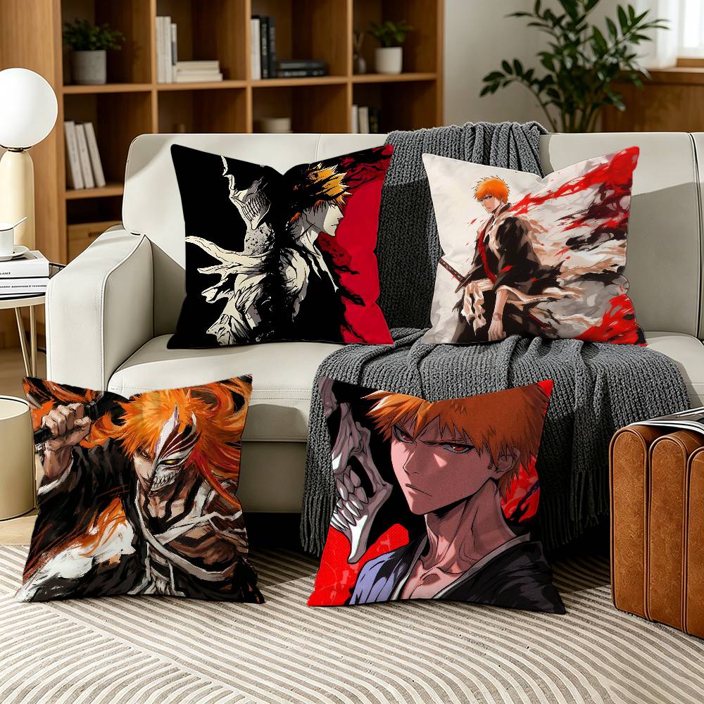 Home Office Bleaching - Fodera per cuscino B-Bleachs K-Kurosaki Ichigo