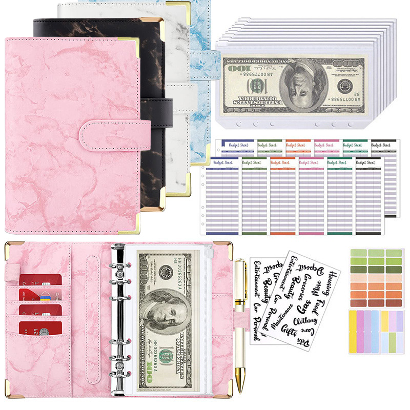 Home Office Budget - Nuovo piano budget Notebook A6 Busta