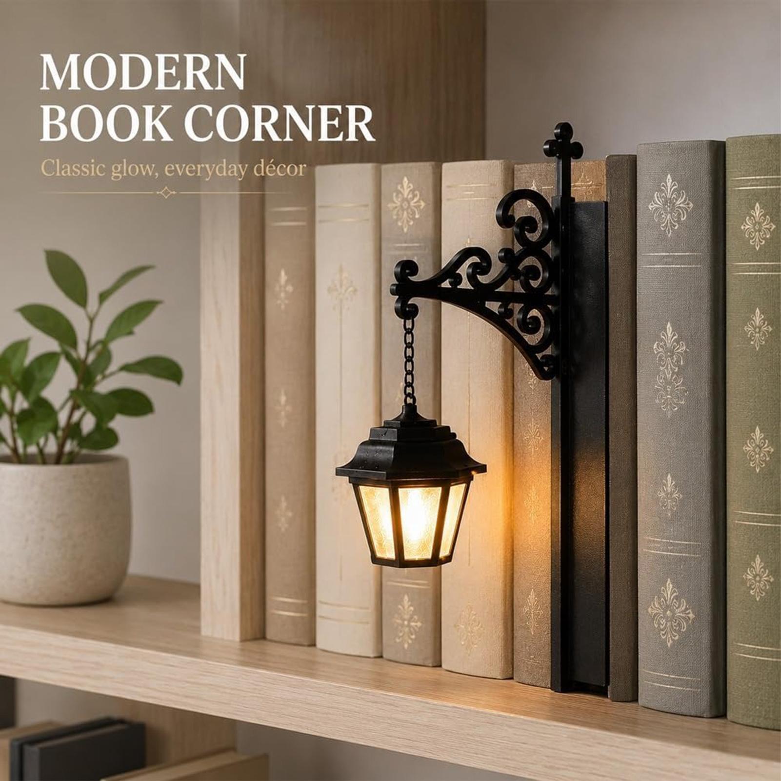 Home Office Library - Lampada da Libreria Vintage LED, Lanterna