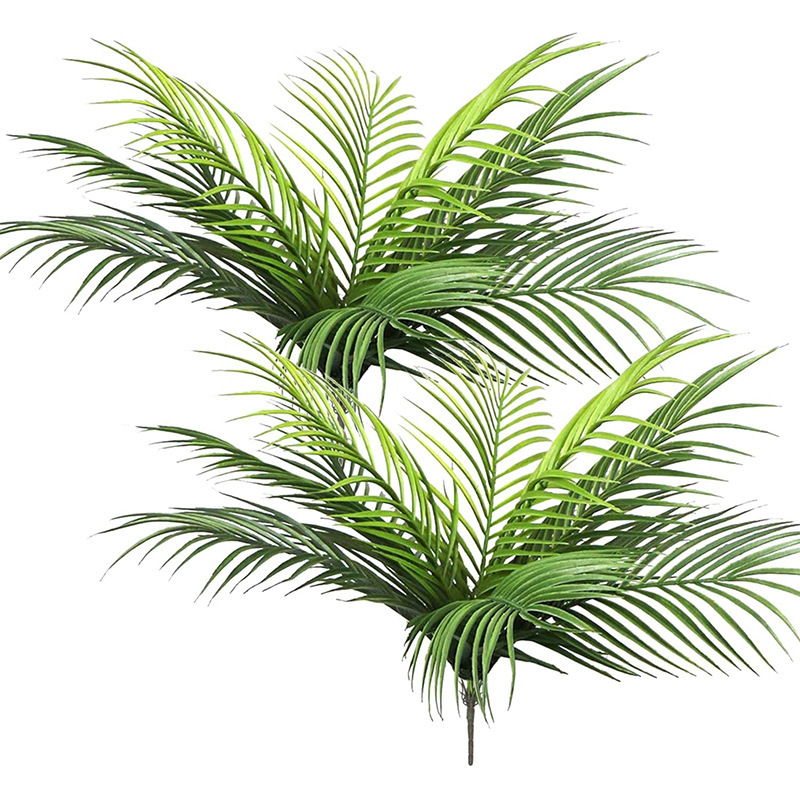 Home Office Layout - 20,47 pollici 9 foglie piante tropicali