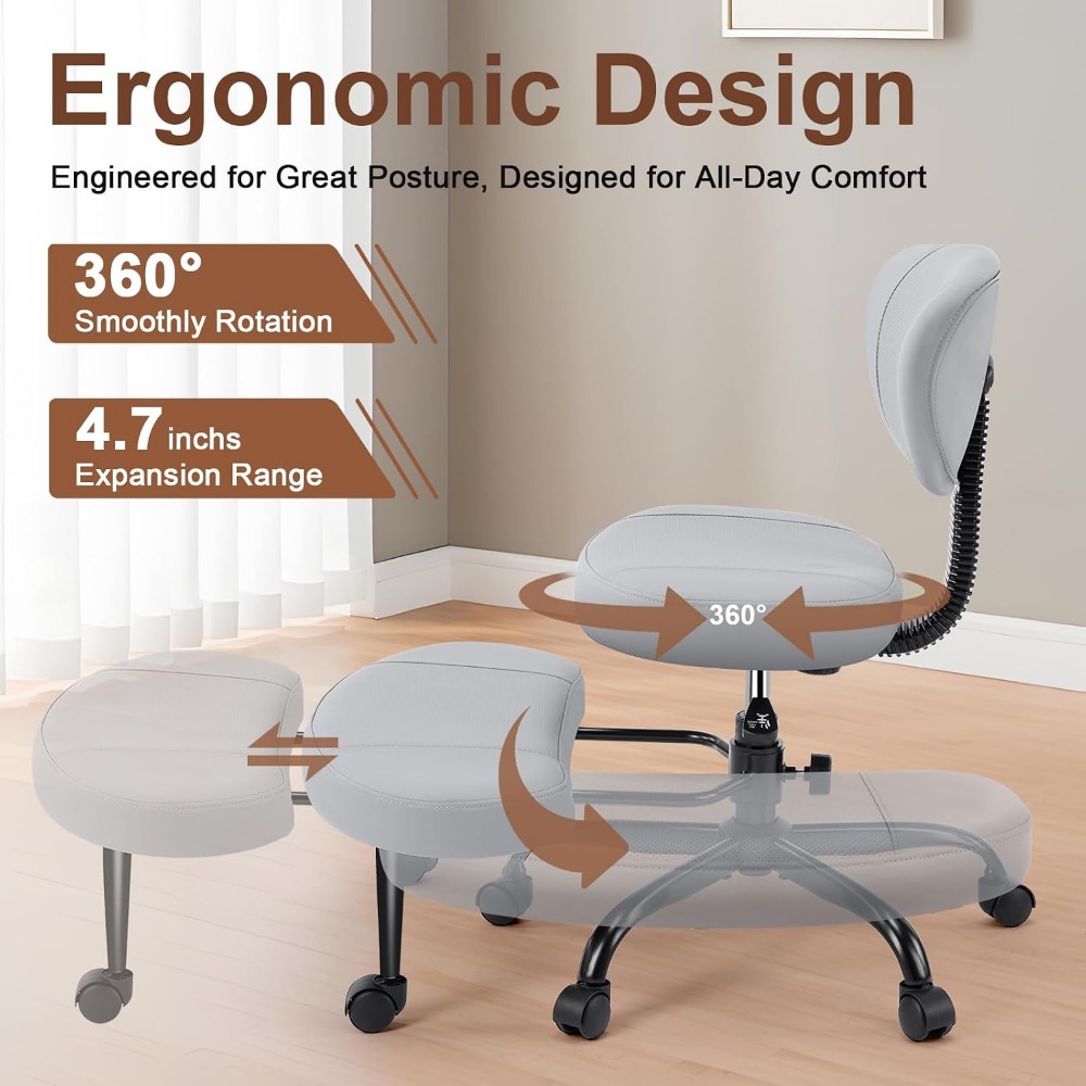 Sedia Girevole Ergonomica con  - Ergonomic Office Chair recensione e prezzo