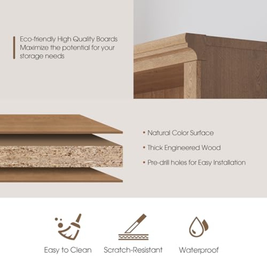Libreria alta 70 cm in rovere  - Home Office Library recensione e prezzo