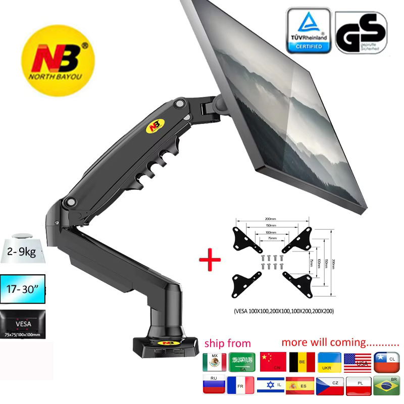 NUOVO NB F80 Supporto per Moni - Monitor Arm Dual recensione e prezzo