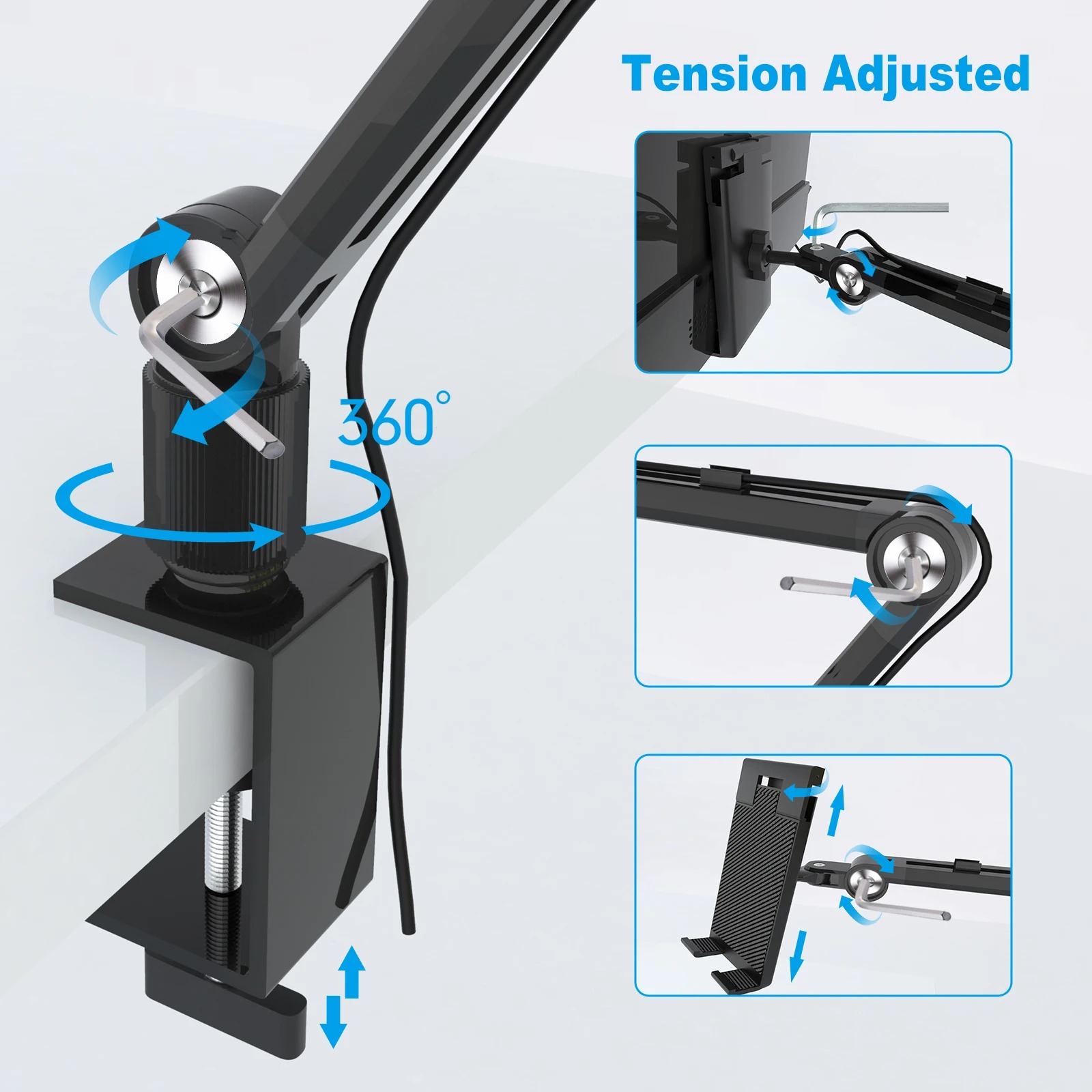 Supporto per tablet 2025 per i - Monitor Arm Dual recensione e prezzo