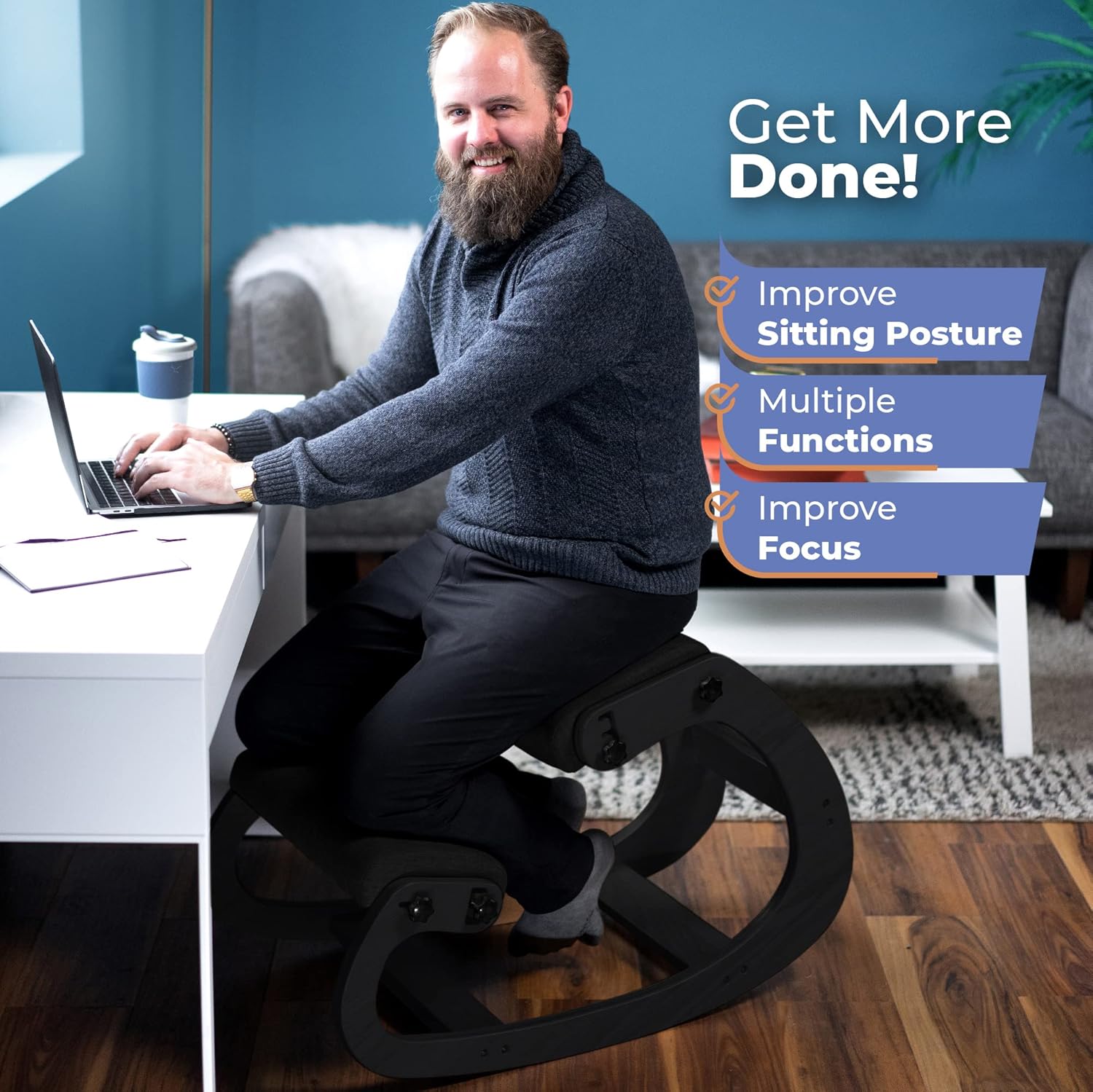 Sedia Ergonomica in Legno per  - Ergonomic Office Chair recensione e prezzo