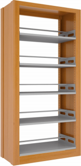 Scaffali per libri bifacciali  - Home Office Library recensione e prezzo