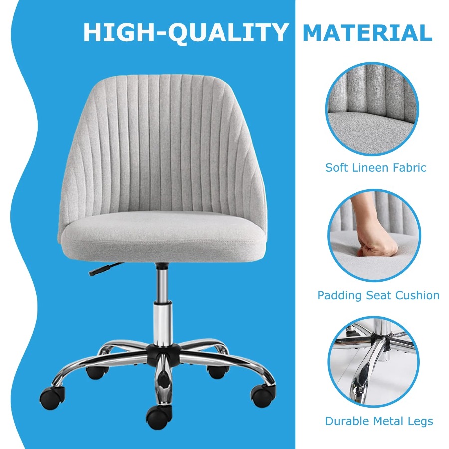 Sedia da scrivania senza bracc - Home Office Cozy recensione e prezzo