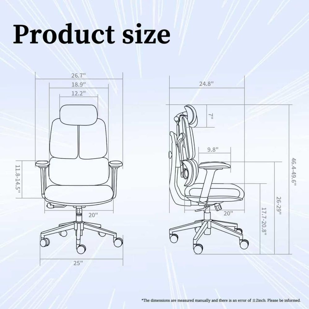 Sedia da Ufficio Ergonomica in - Ergonomic Office Chair recensione e prezzo