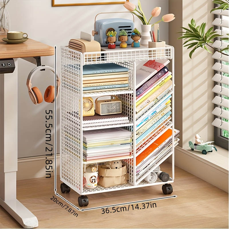 Carrello per libri con rotelle - Home Office Library recensione e prezzo