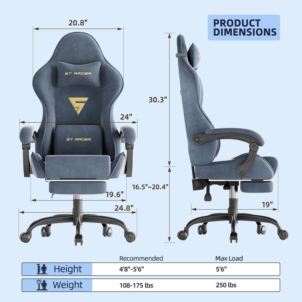 Sedia da Gaming Ergonomica con - Ergonomic Office Chair recensione e prezzo