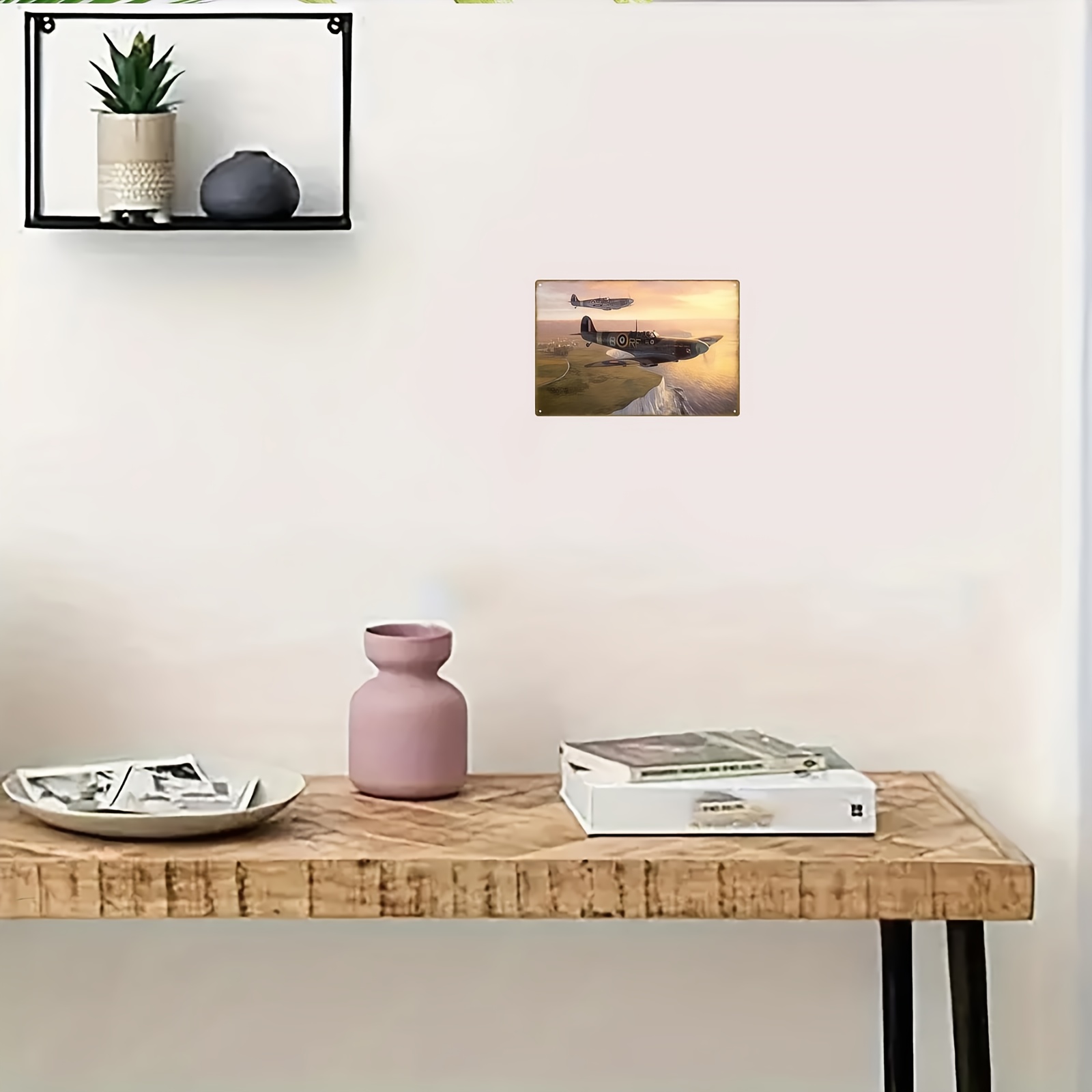 CIFBUY Arte da Parete in Metal - Home Office British recensione e prezzo