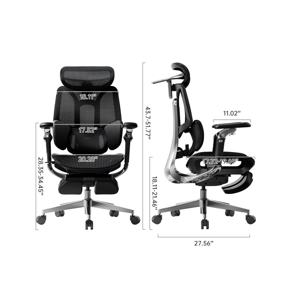 Sedia da Ufficio Ergonomica E3 - Ergonomic Office Chair recensione e prezzo